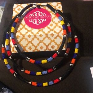 Sassy Jones Vintage Tribal Necklace